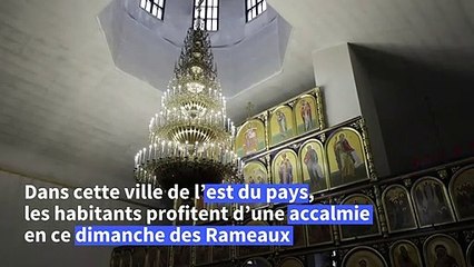 Ukraine : Un calme précaire en ce dimanche des Rameaux à Kramatorsk