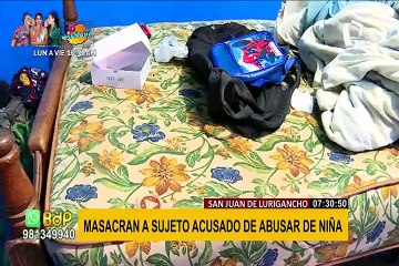 Presunto violador de niña de 6 años en SJL tiene antecedentes por el mismo delito en 2021