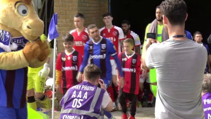 11-year-old Ukrainian refugee given private tour of Priestfield as the Gills take on Fleetwood Town