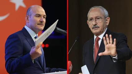 Bakan Soylu, "Ses ver Kılıçdaroğlu" diyerek CHP liderine 5 soru yöneltti