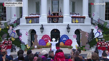 Пасхальное катание яиц в Белом доме