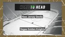 New Jersey Devils At Vegas Golden Knights: First Period Total Goals Over/Under, April 18, 2022