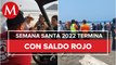 Semana Santa deja 14 personas ahogadas en Manzanillo y Veracruz; otras 15 fueron recatadas