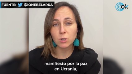 Belarra se suma a un manifiesto sobre Ucrania con Correa o Varoufakis que evita usar la palabra invasión