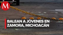 Ataque a balazos deja dos jóvenes muertos en Zamora, Michoacán