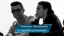 Georgina Rodríguez y Cristiano Ronaldo anuncian la muerte de uno de los bebés que esperaban