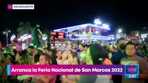 Así arrancó la Feria de San Marcos 2022 en Aguascalientes