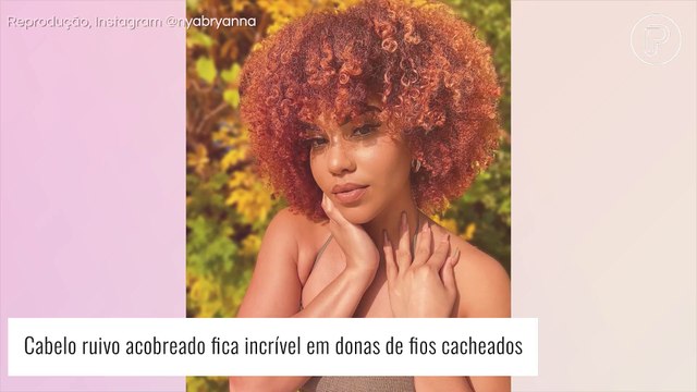 Cabelo ruivo: conheça 4 tons em alta para Outono-Inverno. Veja dicas de expert e fotos para inspirar!