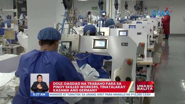DOLE: Dagdag na trabaho para sa Pinoy skilled workers, tinatalakay kasama ang Germany | UB