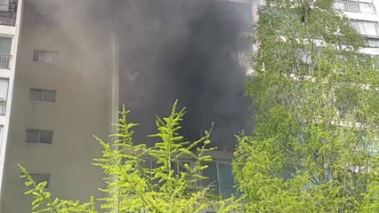 서울 은마아파트에서 불...주민 8명 대피 / YTN