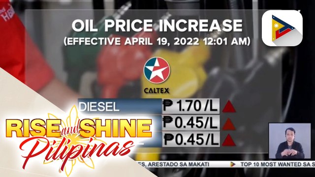 Panibagong taas-presyo sa krudo, ipinatupad ngayong araw