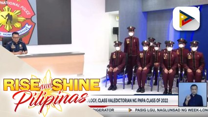 Magna cum laude sa criminology, class valedictorian ng PNPA Class of 2022; 6 babae, kabilang sa top 10 ng PNPA Class of 2022