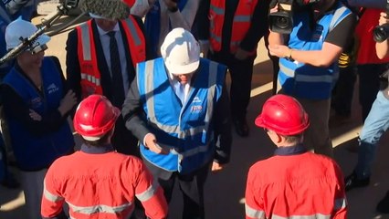 Prime Minister Scott Morrison campaigning in Perth today