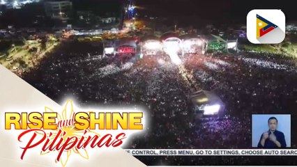 Supporters ng BBM-Sara tandem, dumagsa grand rally sa Cebu; Mayor Isko, nanindigan sa panawagan na mag-withdraw si VP Robredo sa kanyang kandidatura