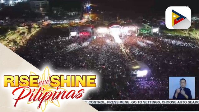 Supporters ng BBM-Sara tandem, dumagsa grand rally sa Cebu; Mayor Isko, nanindigan sa panawagan na mag-withdraw si VP Robredo sa kanyang kandidatura