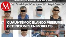 Morelos mantiene trabajo coordinado para garantizar paz y tranquilidad en el estado