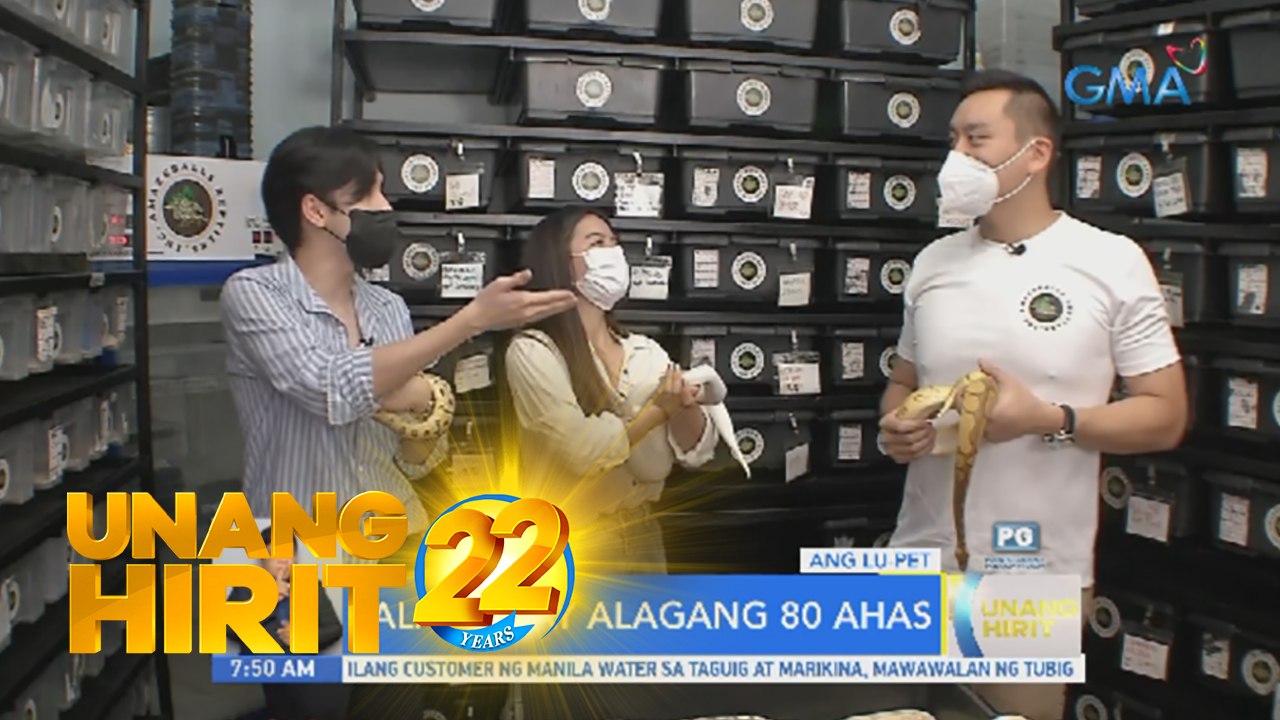 Ang Lu-PET: Pet owner, may 80 python! | Unang Hirit