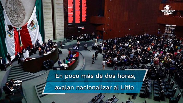 En fast track y con la oposición ausente, Morena y aliados avalan nacionalizar al Litio
