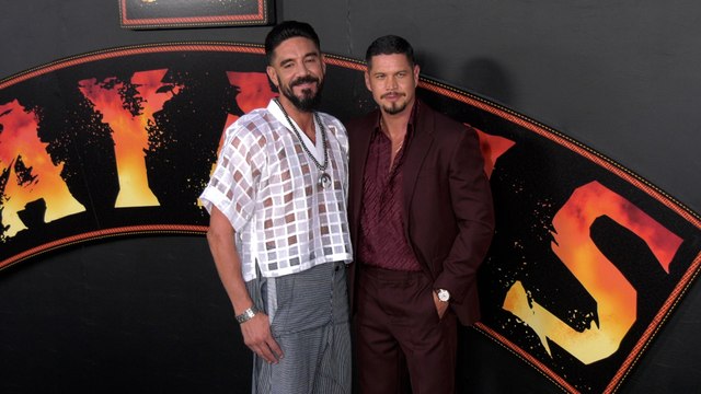 Clayton Cardenas and JD Pardo Mayans M.C. Season 4 Red Carpet Premiere