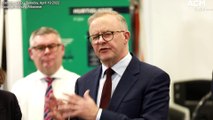 Labor pledges to create 604,000 jobs through their energy plan - Anthony Albanese Press Conference | April 19 2022 | Canberra Times