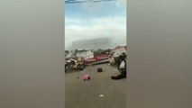 Alfamart di Kalsel Ambruk, 15 Orang Terjebak Reruntuhan, 3 Orang Berhasil Dievakuasi