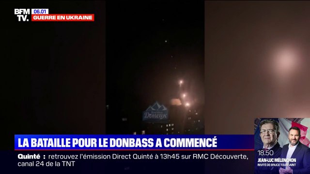 Guerre en Ukraine: l'offensive russe dans le Donbass a commencé