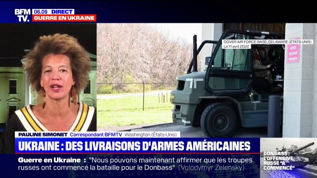Les États-Unis ont envoyé de nouvelles armes aux forces ukrainiennes
