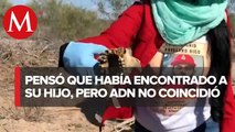 Líder de colectivo Madres Buscadoras de Sonora encuentra posibles restos óseos de su hijo