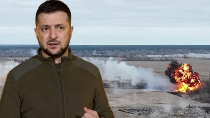 Zelenski, Rus ordusunun son adımını paylaştı: Donbass taarruzuna başladılar