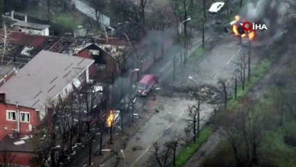Rus işgal güçleri neye uğradığını şaşırdı! Pusuya düştükleri an kamerada