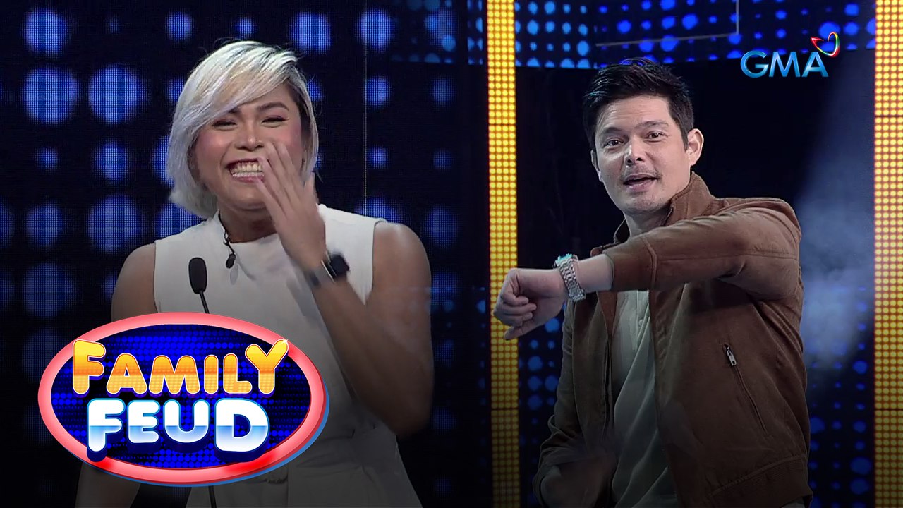 Family Feud Philippines: Amuyin ang KILI-KILI ni DINGDONG DANTES challenge!