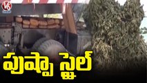 Pushpa Movie Style Ganja Smuggling In Narsipatnam _ Andhra Pradesh _ V6 News (1)