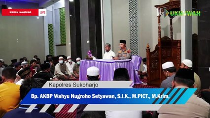 Safari Subuh di Ponpes Al Ukhuwah, Kapolres Sukoharjo Ajak Doakan Keselamatan dan Kemakmuran Bangsa Indonesia