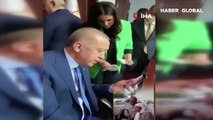 Cumhurbaşkanı Erdoğan, kanser hastası Halime teyzeyle görüştü