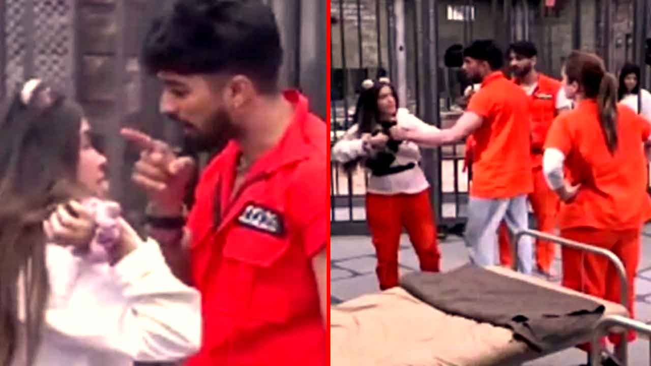 Lock Upp; Zeeshan Khan ने Azma Fallah को झाड़ू से मारा, जेलर Karan ने किया Zeeshan को शो से बाहर