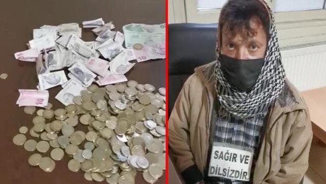 Sağır ve dilsiz yazılı notla dilenen adam, zabıtayı görünce bülbül kesildi: Meslek haline getirdik