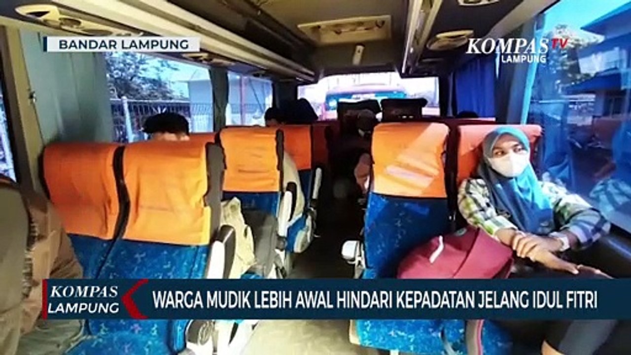 Warga Mudik Lebih Awal Hindari Kepadatan Jelang Idul Fitri