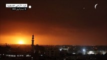 إسرائيل تشن غارات على قطاع غزة بعد إطلاق صاروخ باتجاه أراضيها
