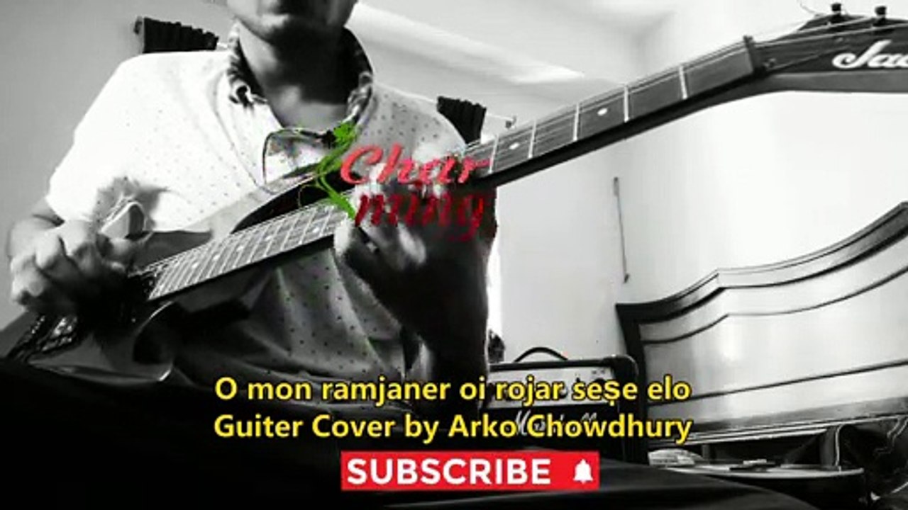 O mon ramjaner oi rojar seṣe elo Elo Guiter Cover by Arko Chowdhury_1
