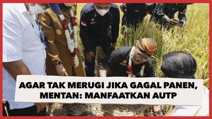 Agar Tak Merugi Jika Gagal Panen, Mentan Ajak Petani Manfaatkan AUTP