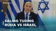 Menteri Luar Negeri Rusia dan Israel Saling Tuding Soal Kejahatan Perang | Katadata Indonesia