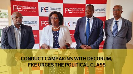 Conduct campaigns with decorum, FKE urges the political class