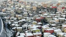 Kar İstanbul'a dayandı fena geliyor! Sıcaklık 15 derece birden düştü: Meteoroloji 43 ilde alarm verdi