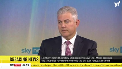 Cabinet minister compares Boris Johnson's Downing Street penalty to parking fine