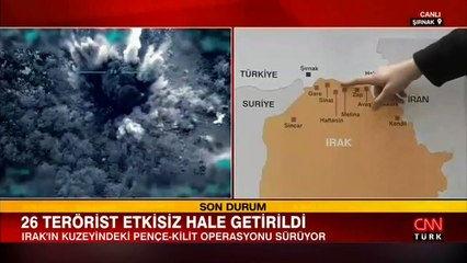 Pençe - Kilit Operasyonu'nda 26 terörist etkisiz hale getirildi