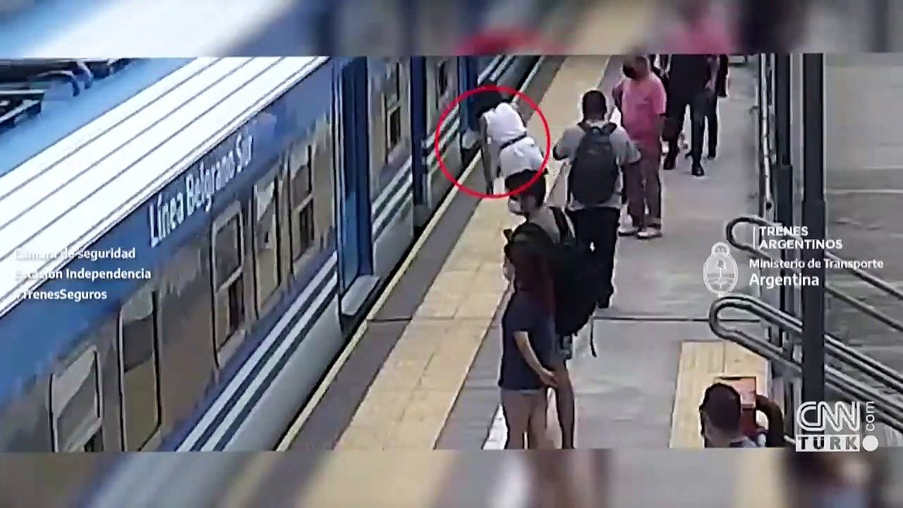 Tren kazasında mucize kurtuluş