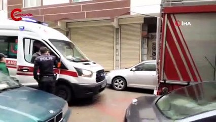 Sultangazi'de bir iş yerinde patlama