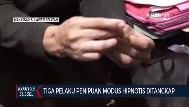 Tiga Pelaku Penipuan Modus Hipnotis Dibekuk Polisi
