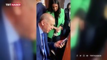 Cumhurbaşkanı Erdoğan, kanser hastası kadınla görüntülü görüştü