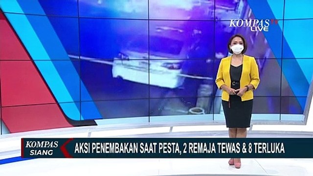 Terekam CCTV! Aksi Brutal Penembakan dalam Pesta, Tewaskan Dua Remaja Usia 17 Tahun